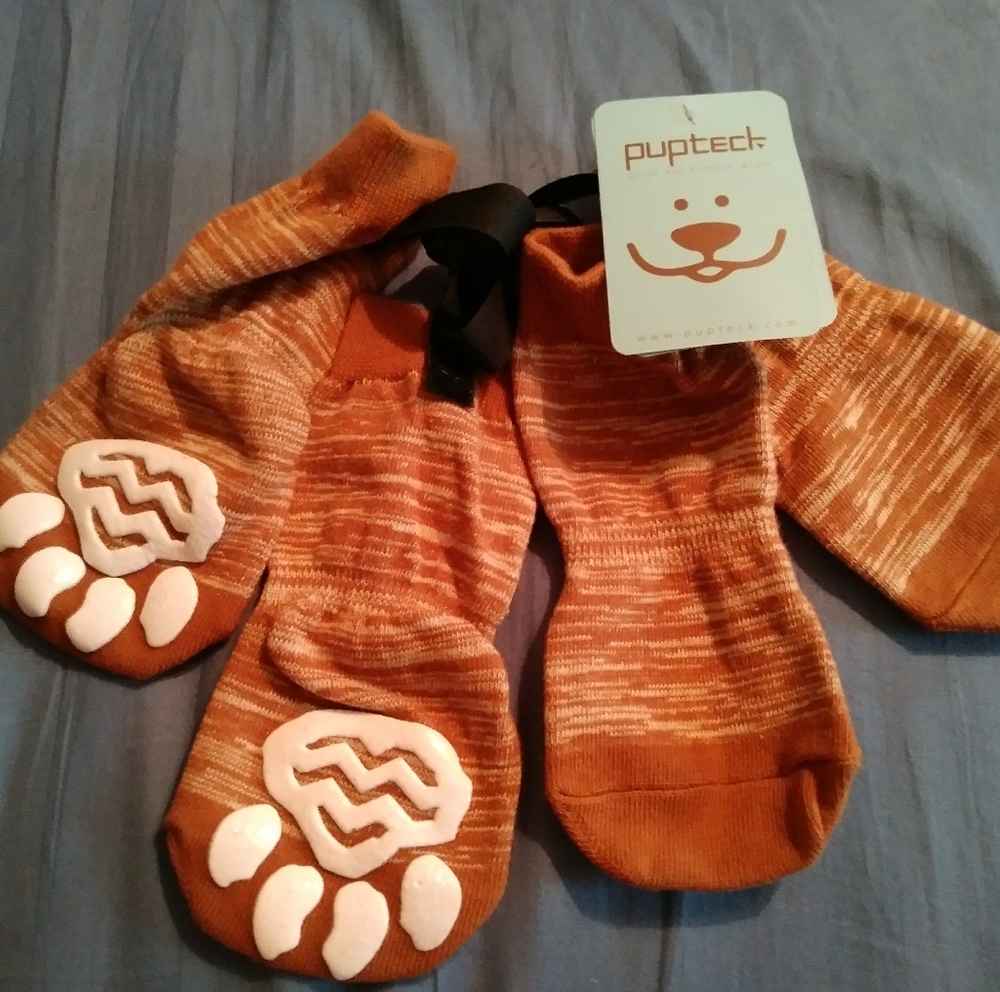 3 for $25) Puptech/Pet/ Dog nonslip socks/XL